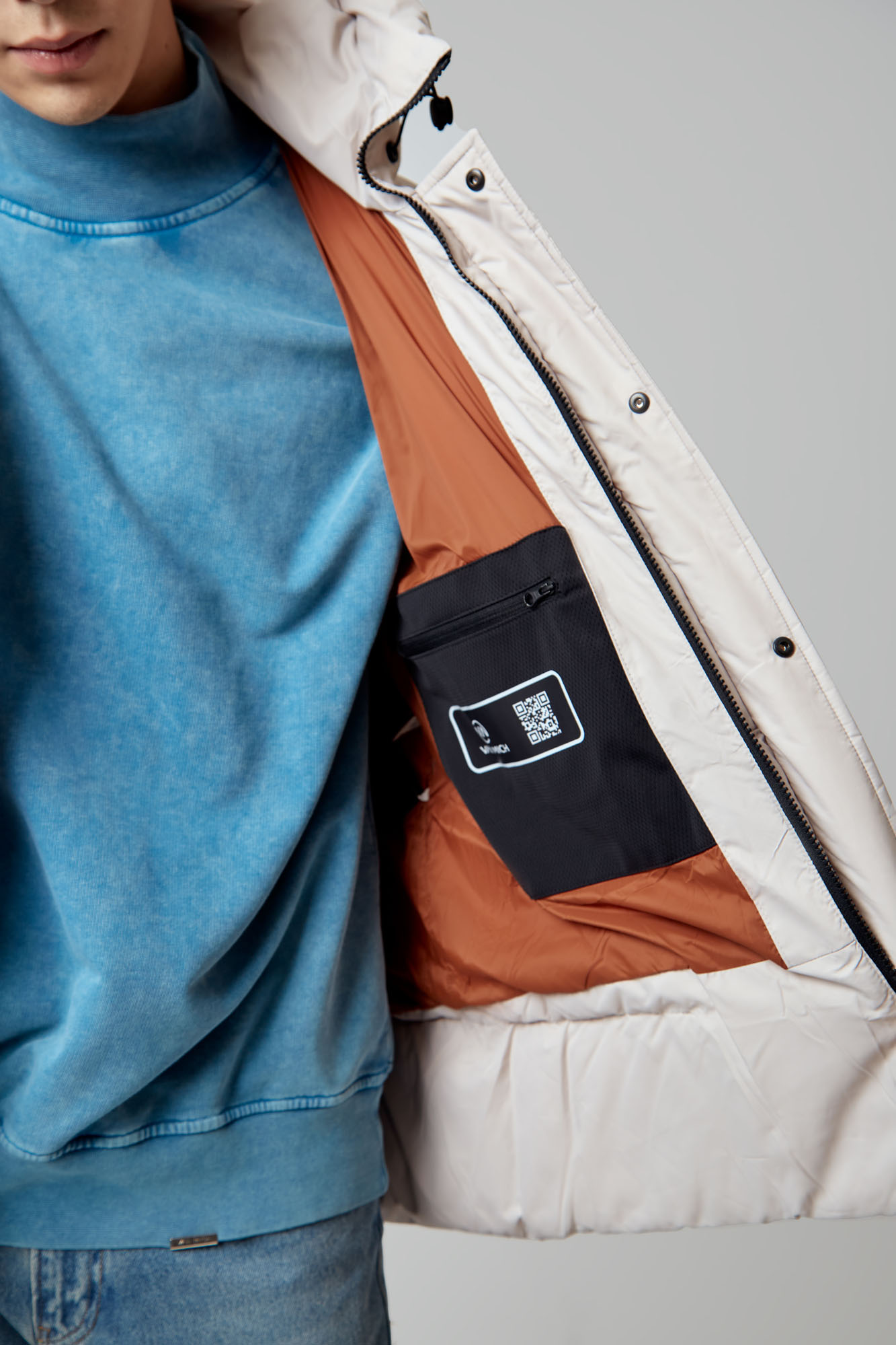 VM-CRI-52-329 Куртка Van Mich Бежевый