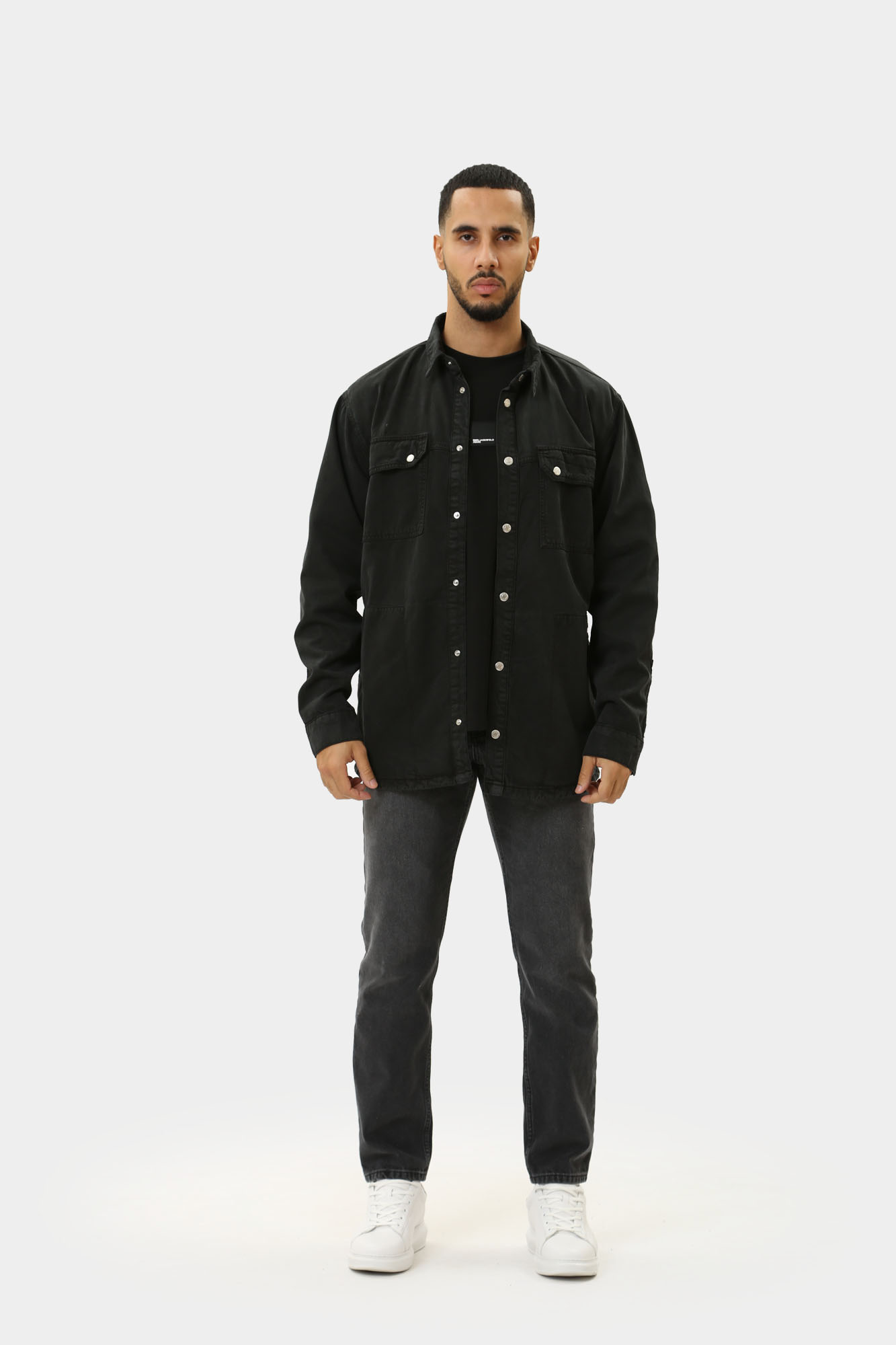 245D1403 Куртка Karl Lagerfeld Jeans Черный