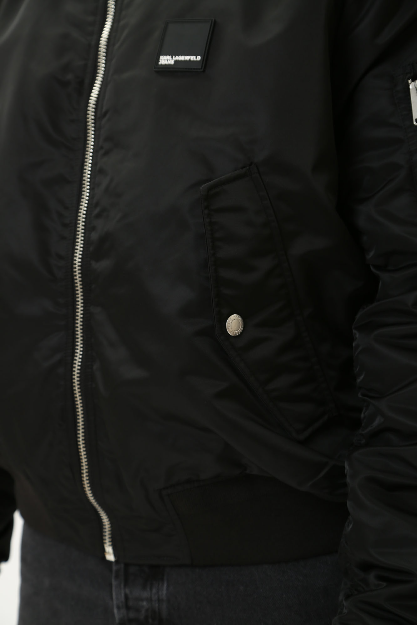 245D1501 Бомбер Karl Lagerfeld Jeans Черный