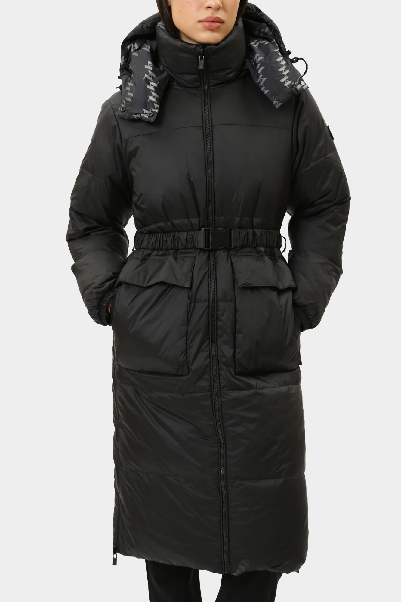 246W1505 куртка утепленная двусторонняя karl lagerfeld