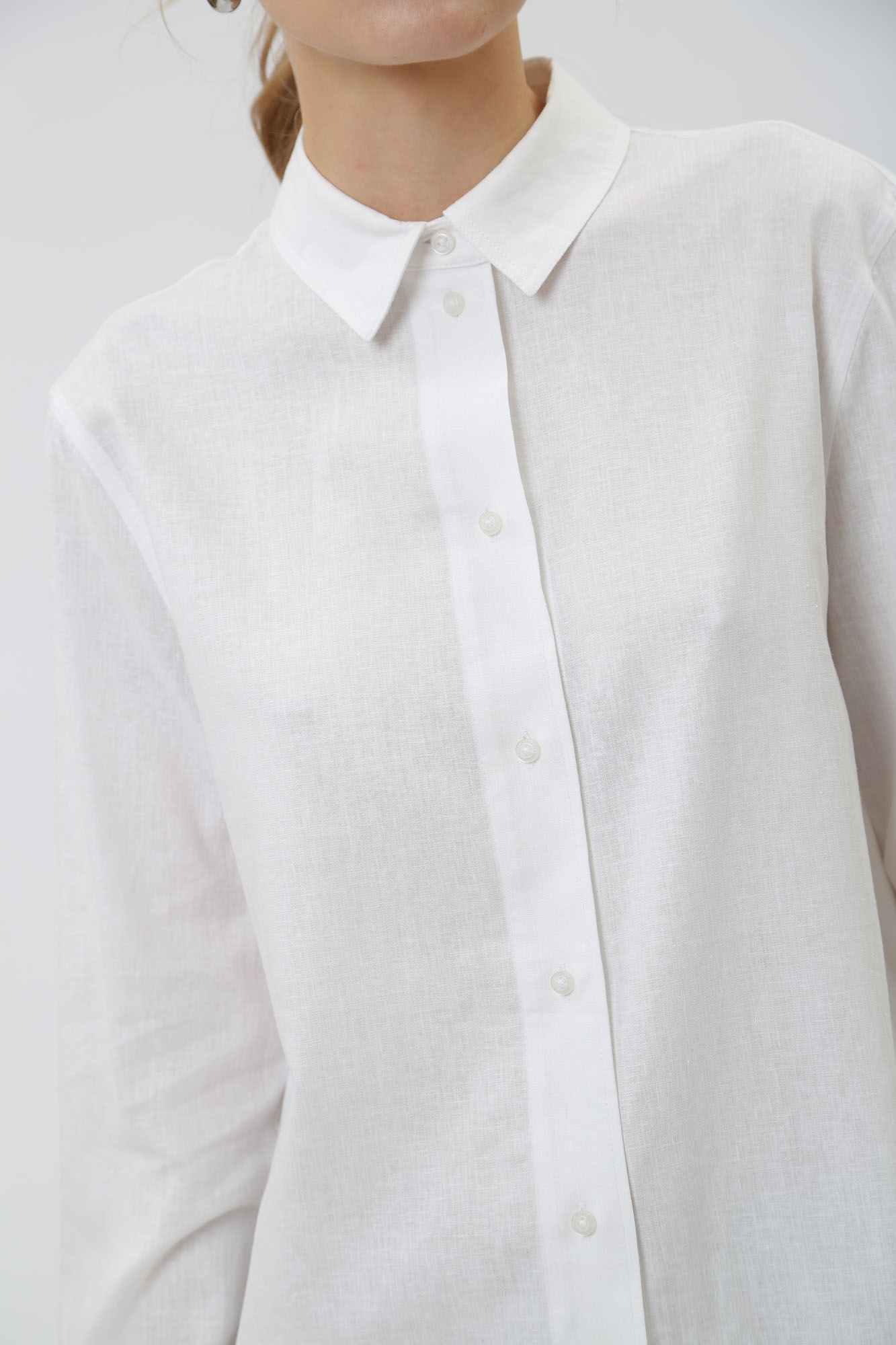 3DYC08_YN3RZ рубашка д/р льняная armani exchange 