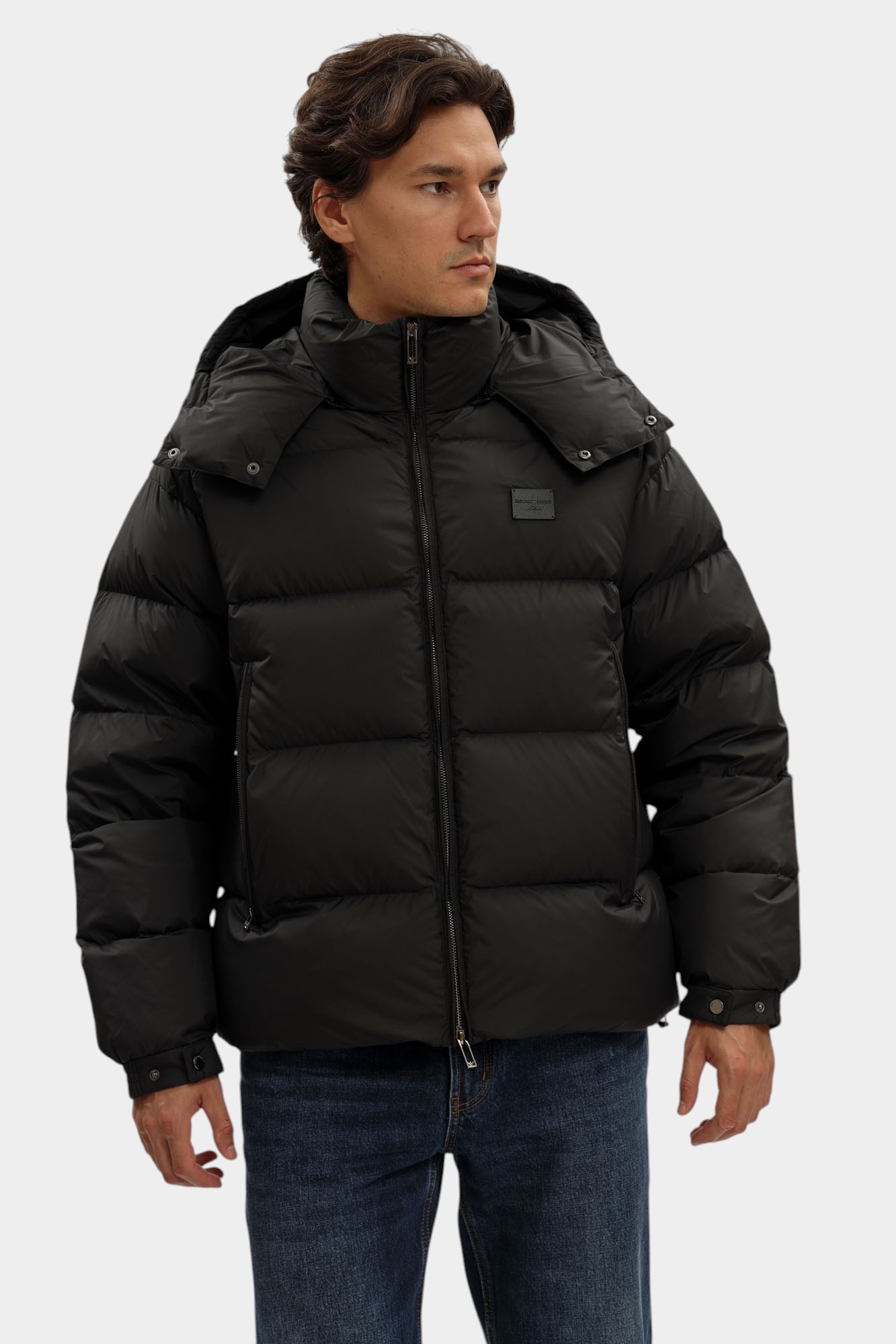 EM003050_ AF18231 Куртка зимняя Emporio Armani Черный