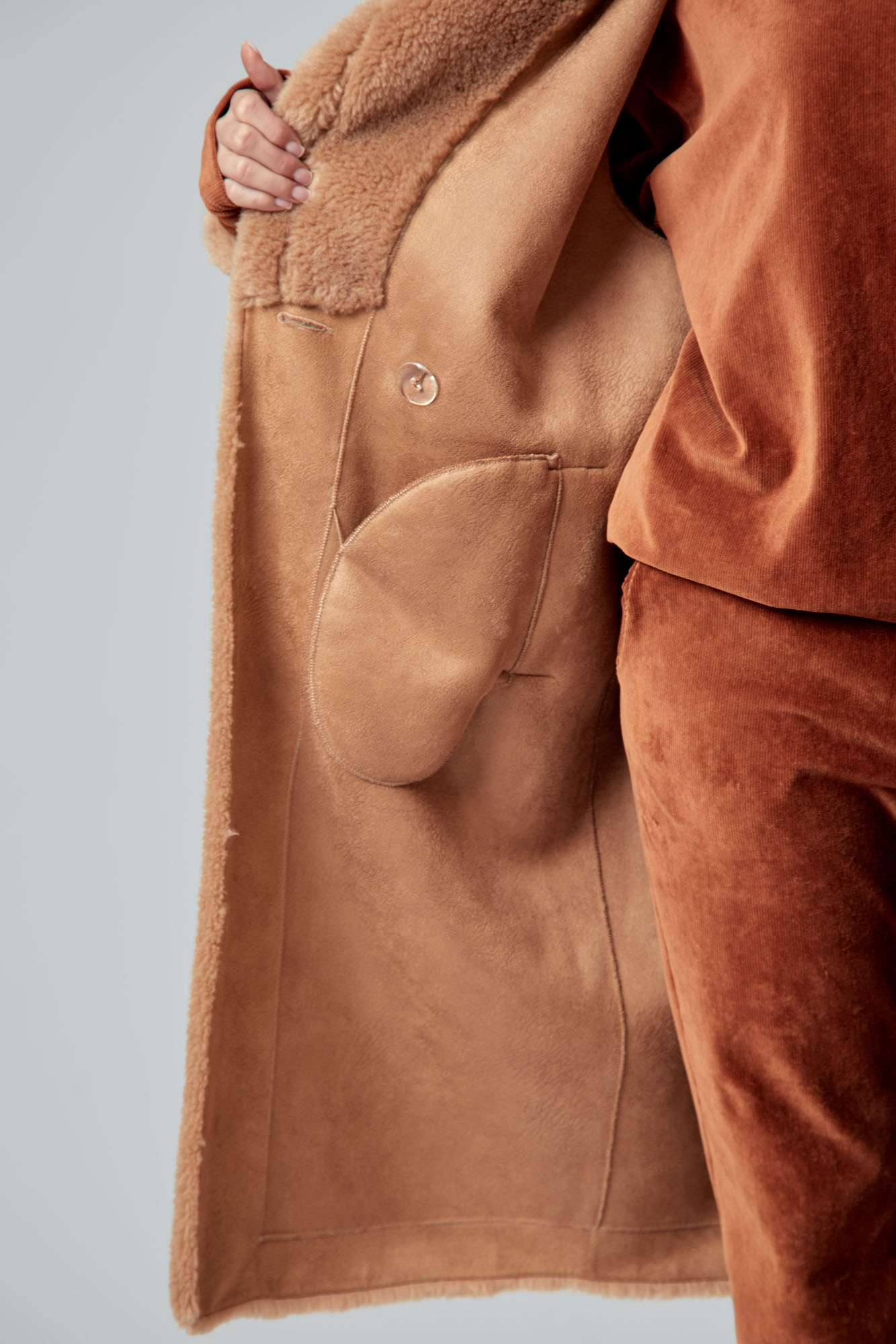 VW-PLO-1207 шуба van mich 