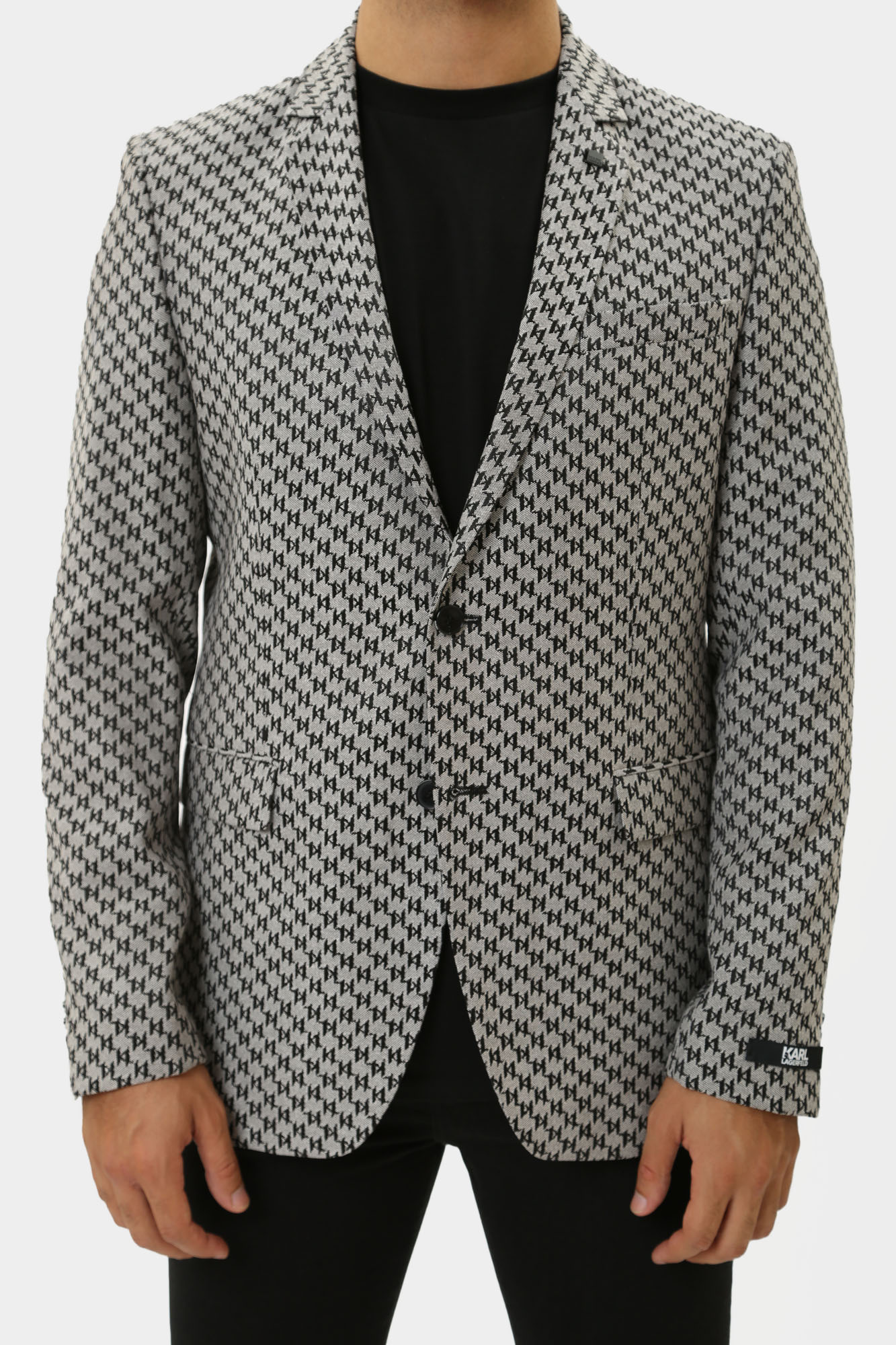 542115_15520 Пиджак классический Karl Lagerfeld Черный