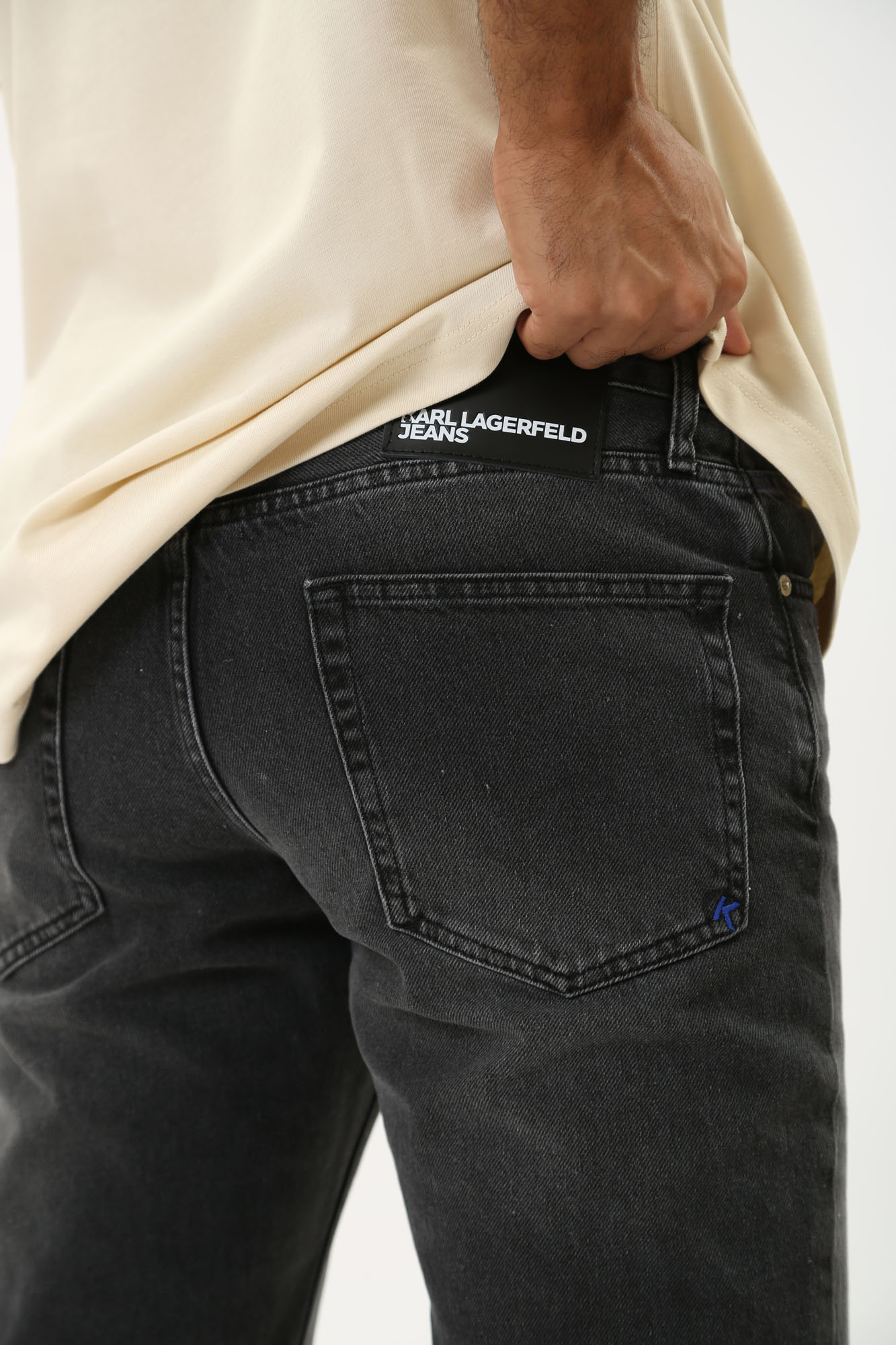 245D1110 Брюки джинсовые Karl Lagerfeld Jeans Черный