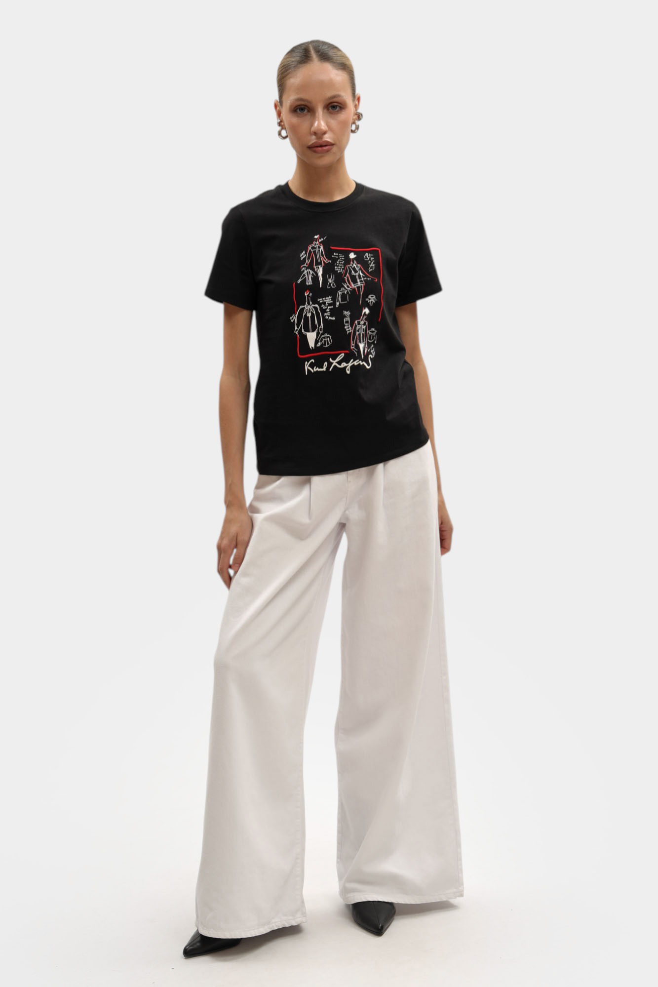 A3W17099 футболка karl lagerfeld