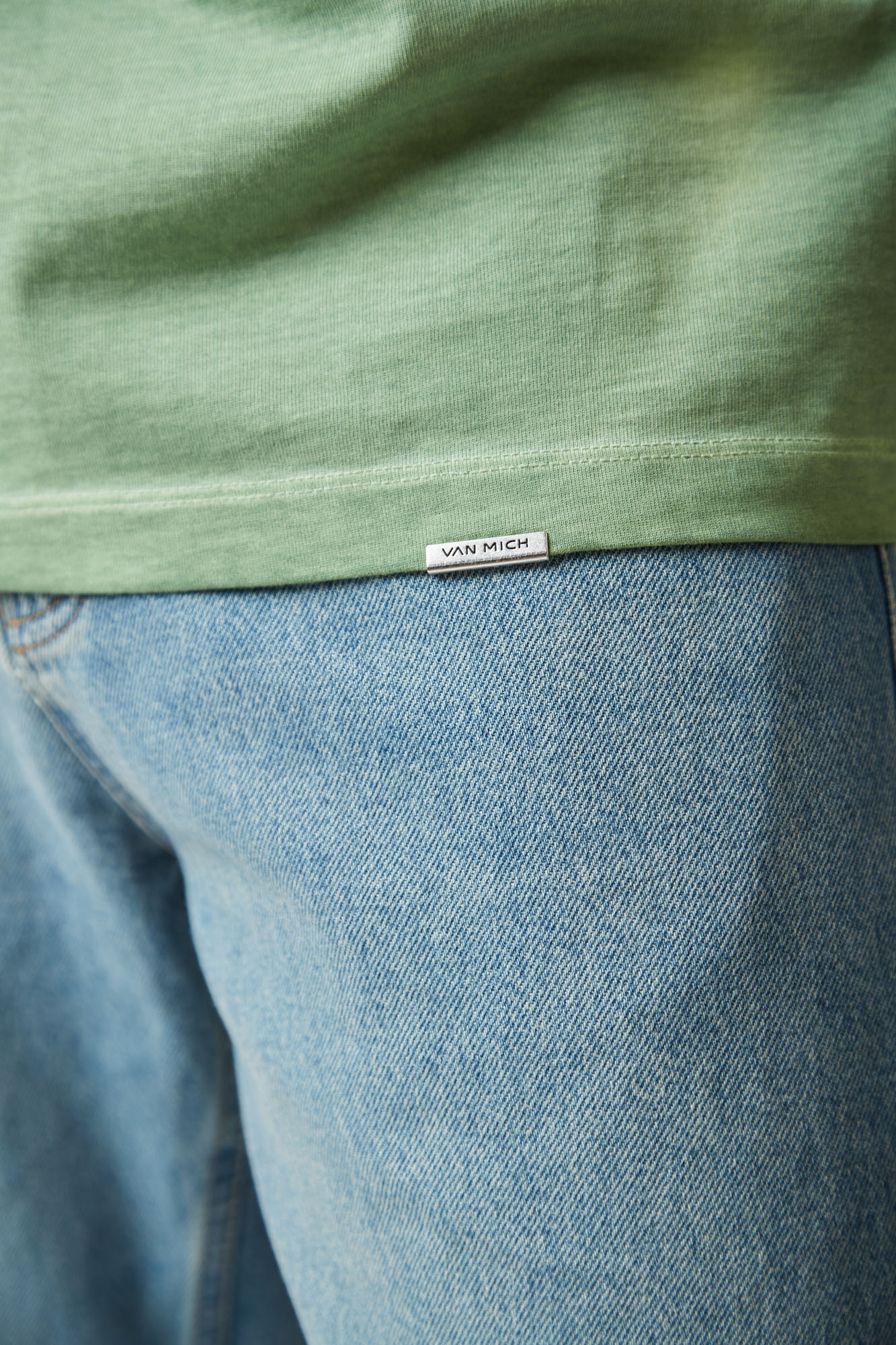 VM-ERK-22-317 Футболка Van Mich Зеленый