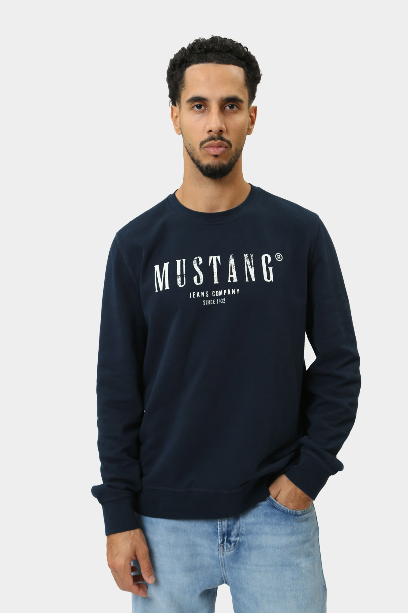 1015629 Свитшот Mustang Синий