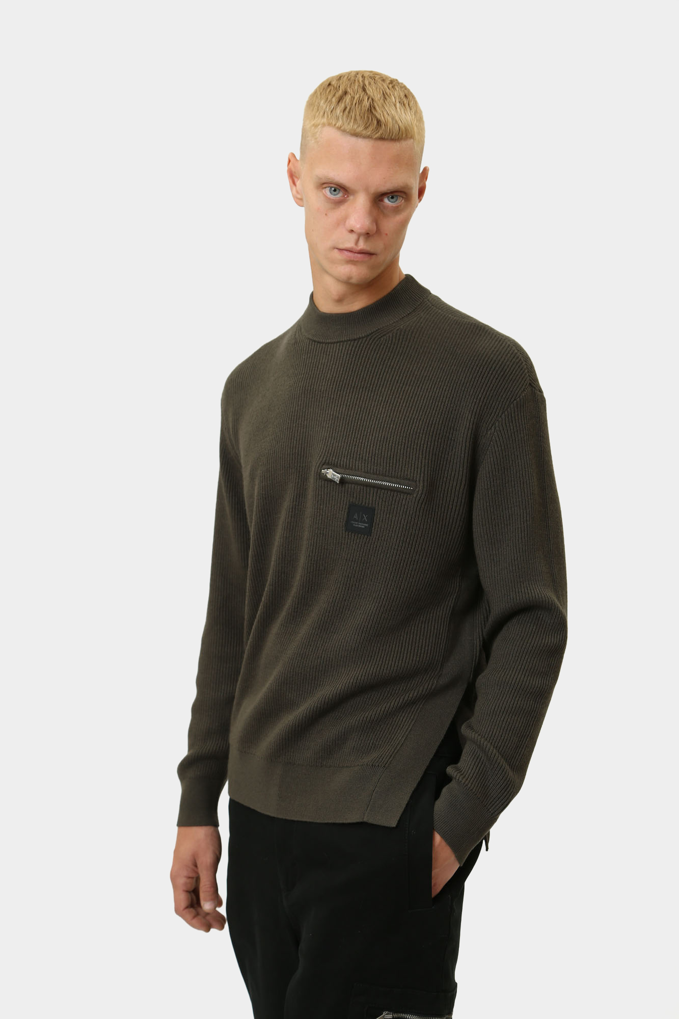 XM000029_AF10348 Джемпер Armani Exchange Черный