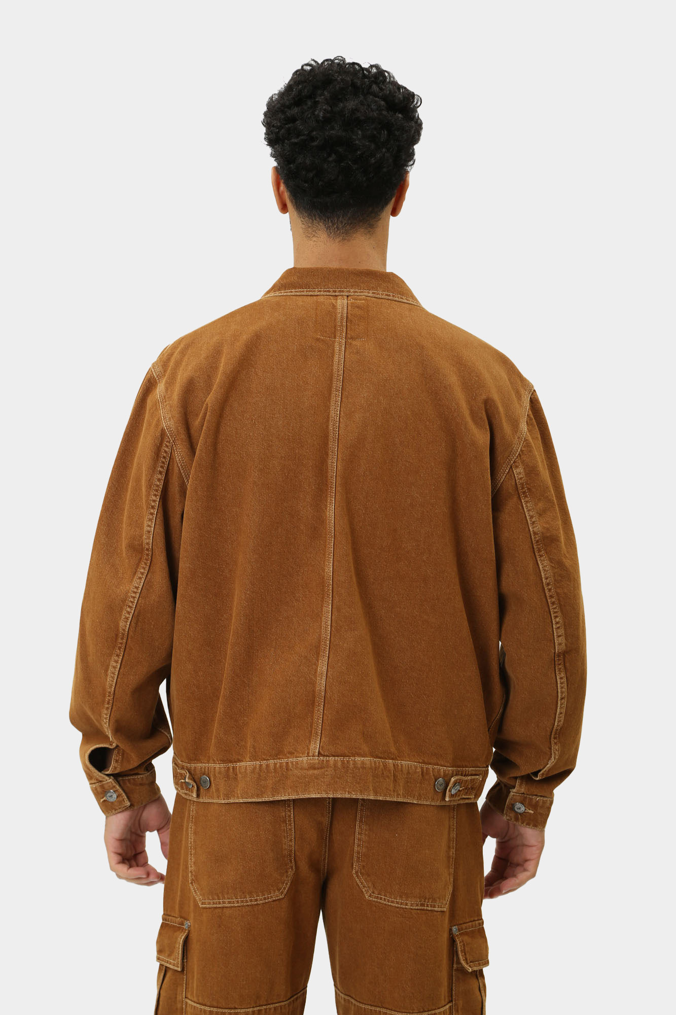 1015543 Куртка джинсовая Mustang Коричневый