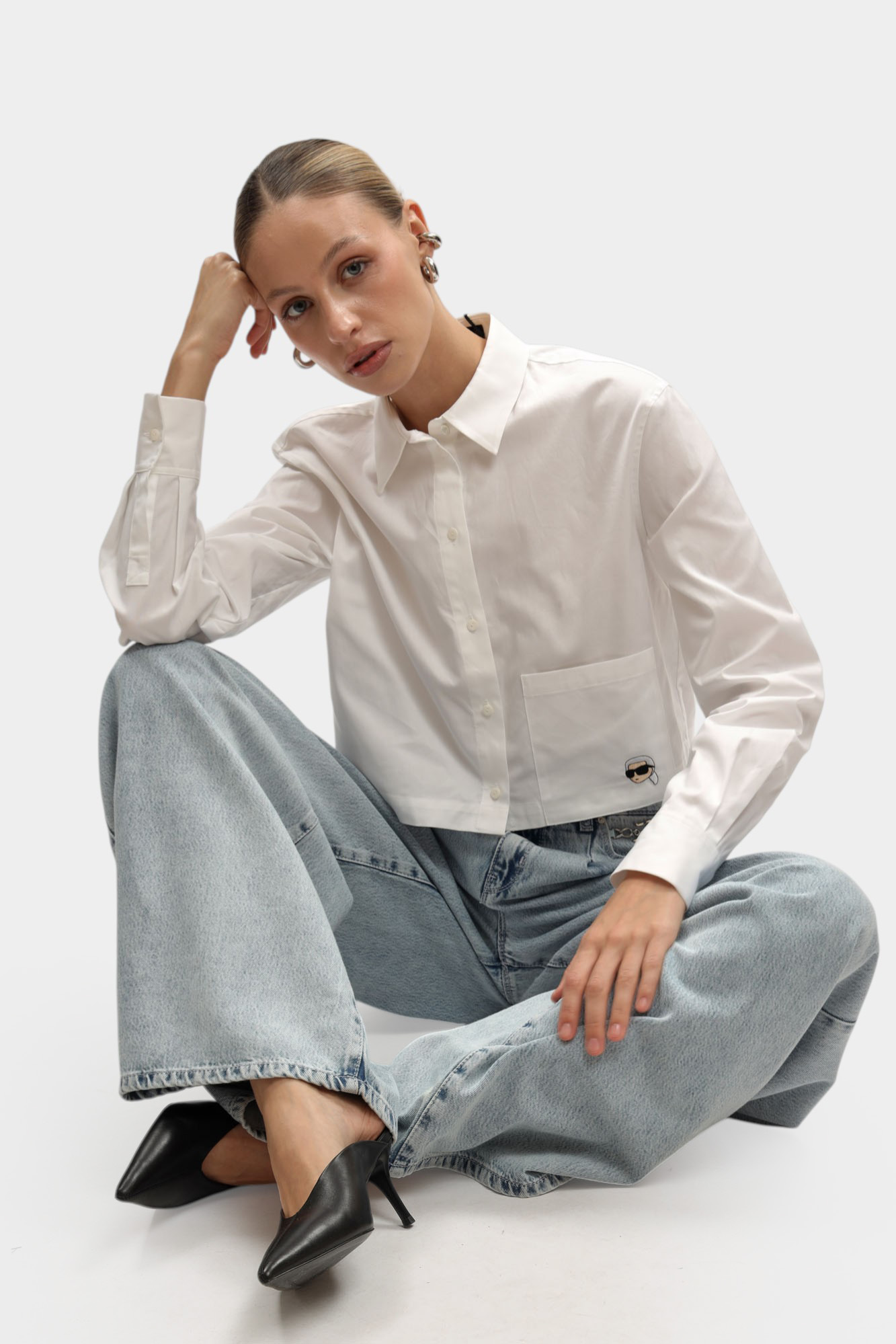 A3W11030 рубашка д/р karl lagerfeld 