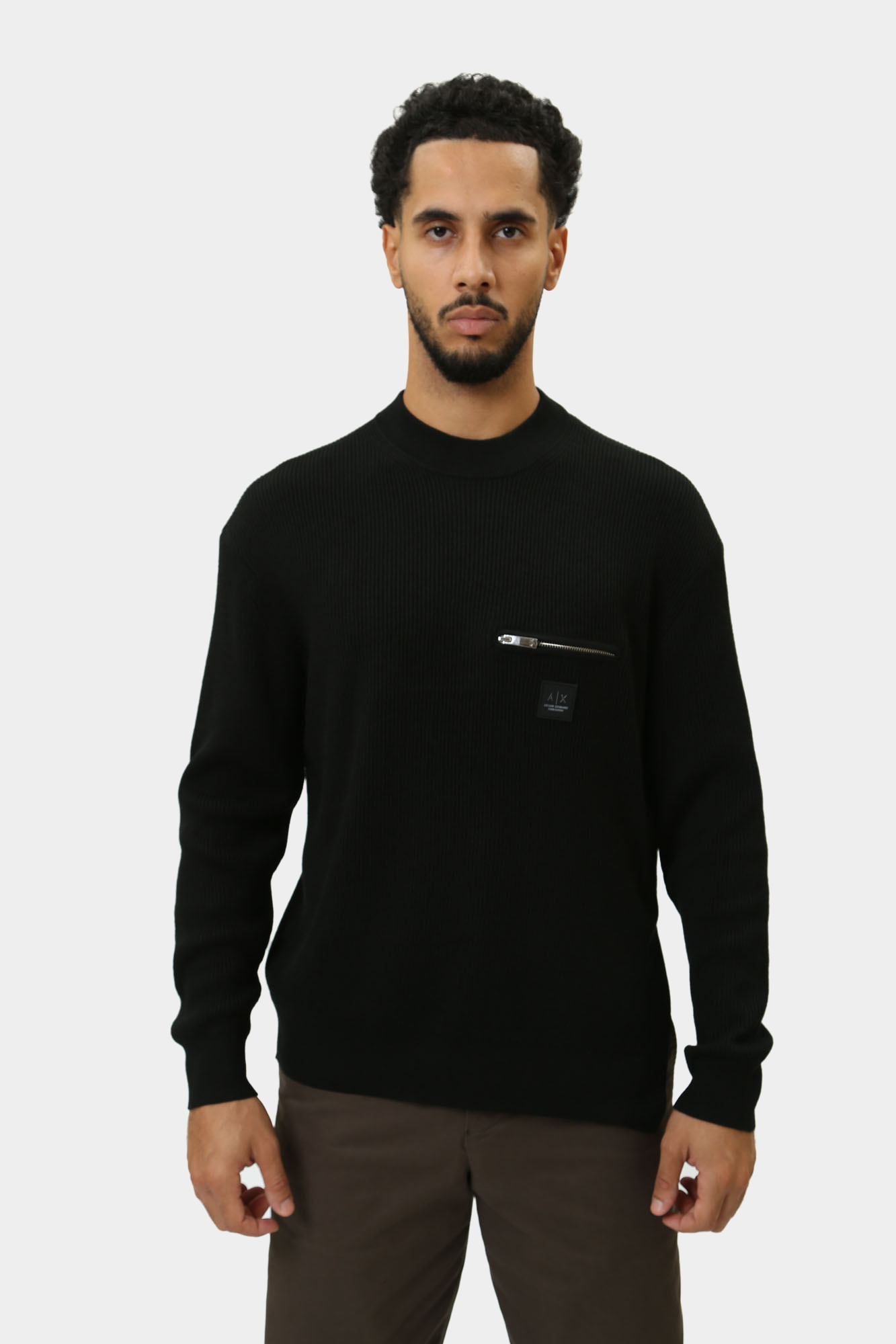 XM000029_AF10348 Джемпер Armani Exchange Черный