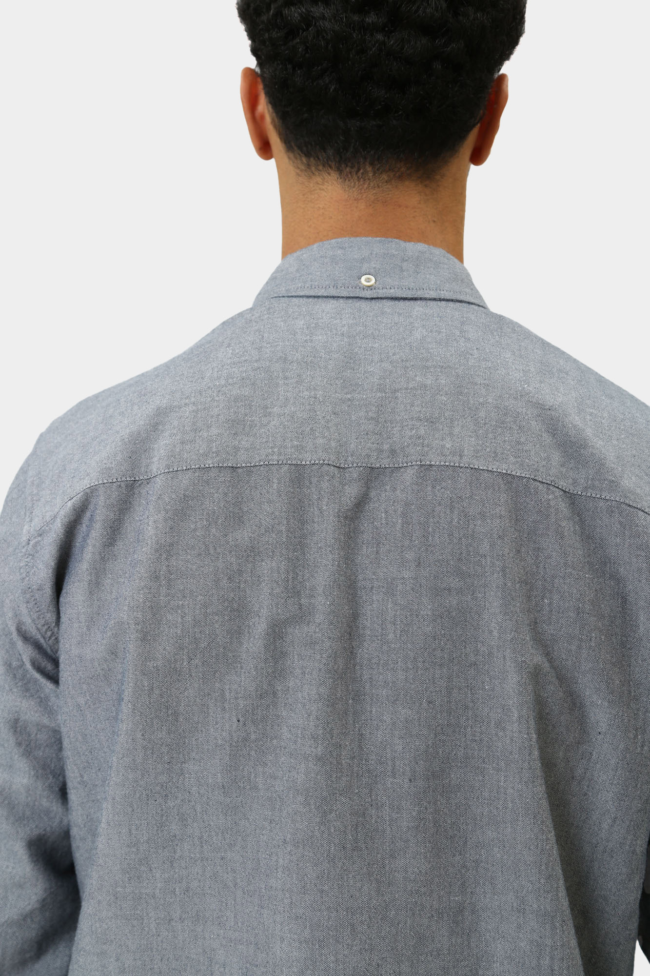 1015620 Рубашка д/р Mustang Синий