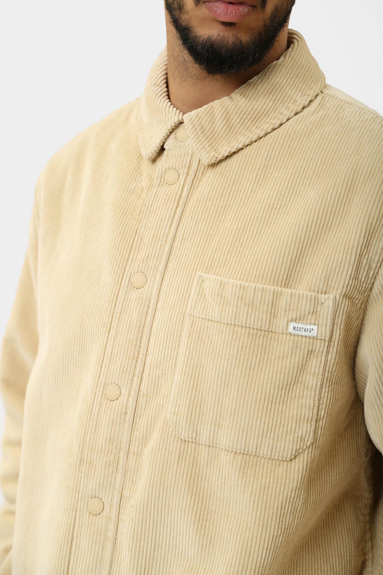 1015780 Куртка Mustang Бежевый