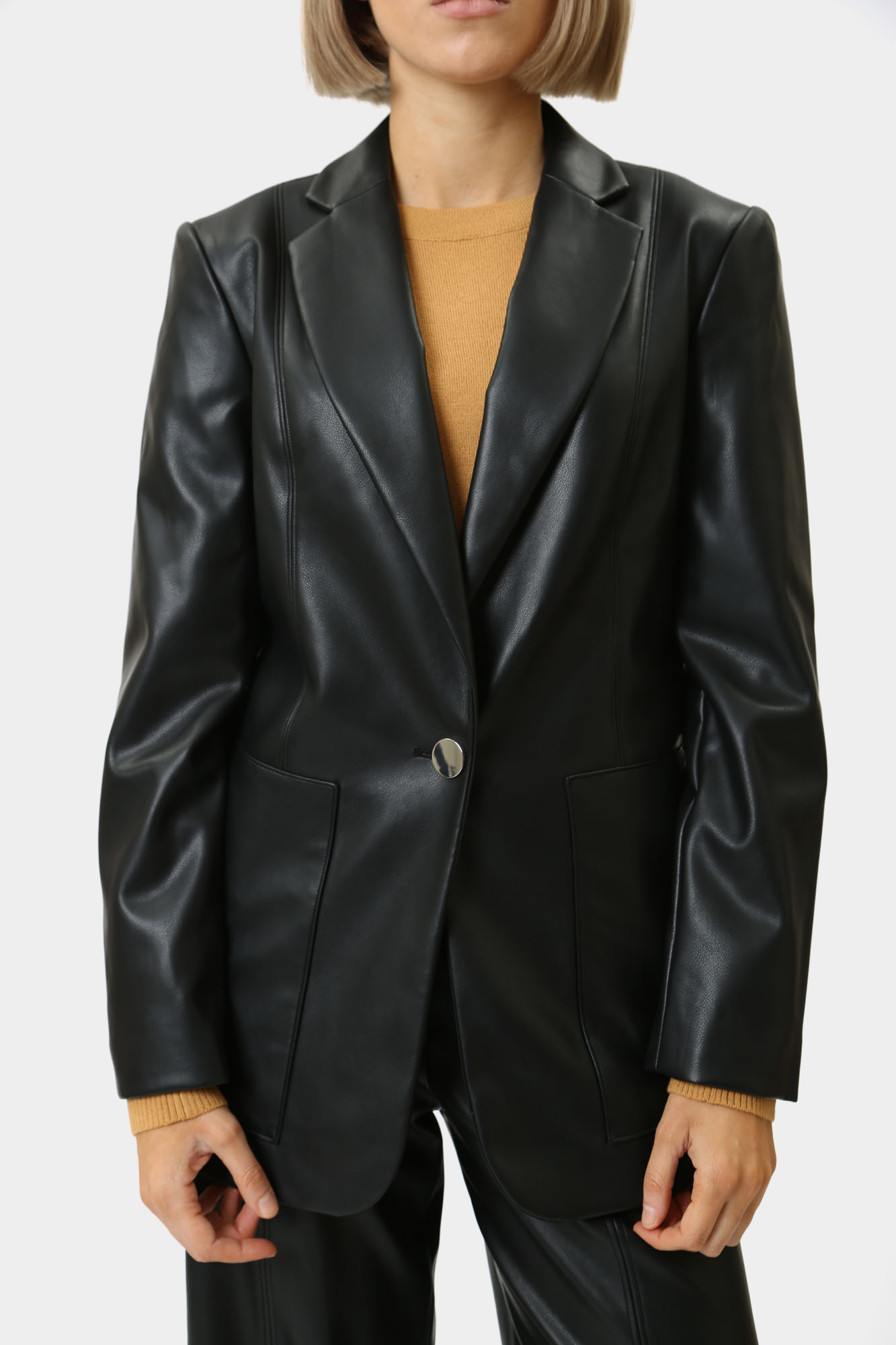 6DYG23_YNNNZ пиджак кожаный armani exchange 