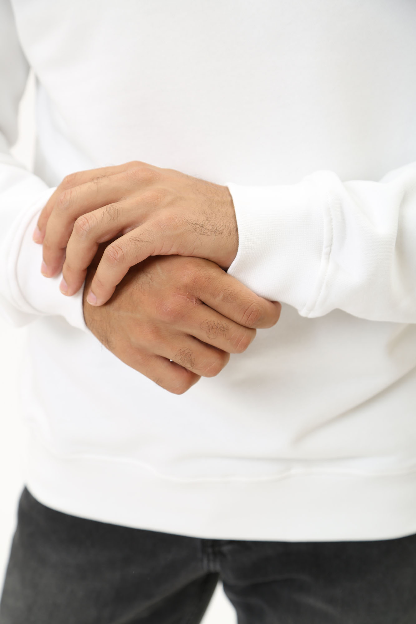 245D1806 Свитшот Karl Lagerfeld Jeans Белый