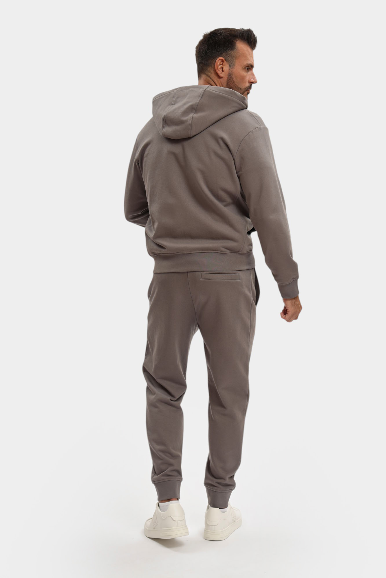 XM001293_AF20934 Толстовка с/к Armani Exchange Серый