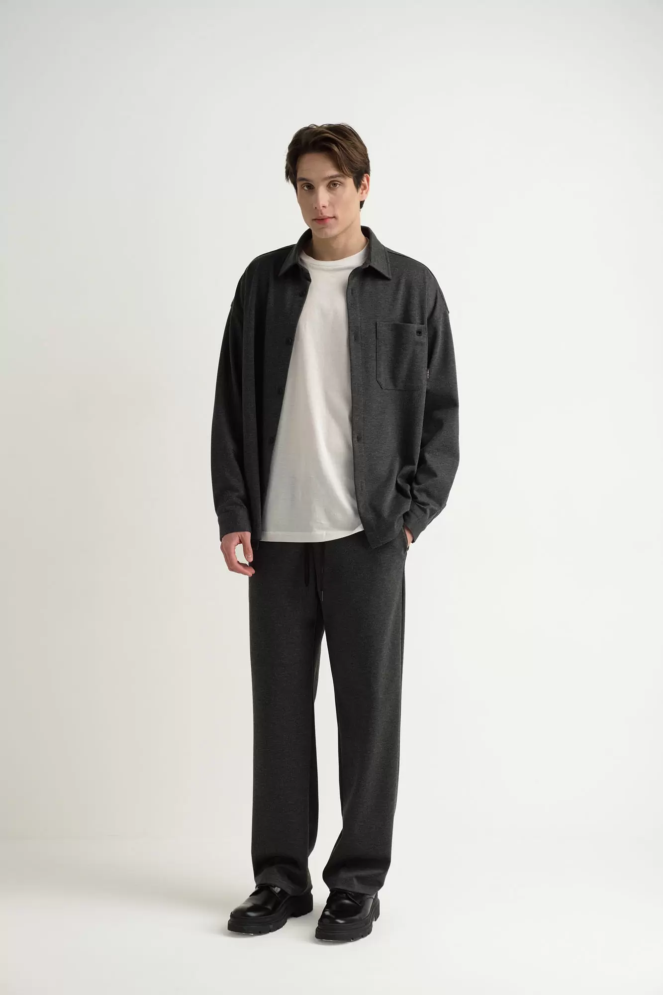 M-242-TH-56-0055 Рубашка д/р The Hills Черный