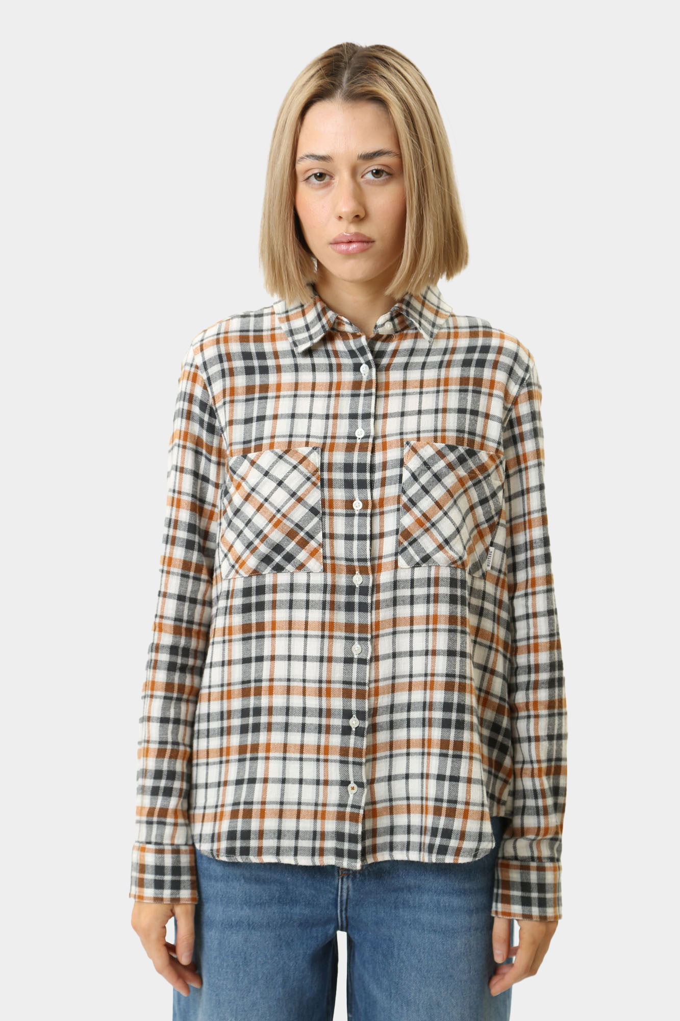 1015962 блузка д/р mustang 