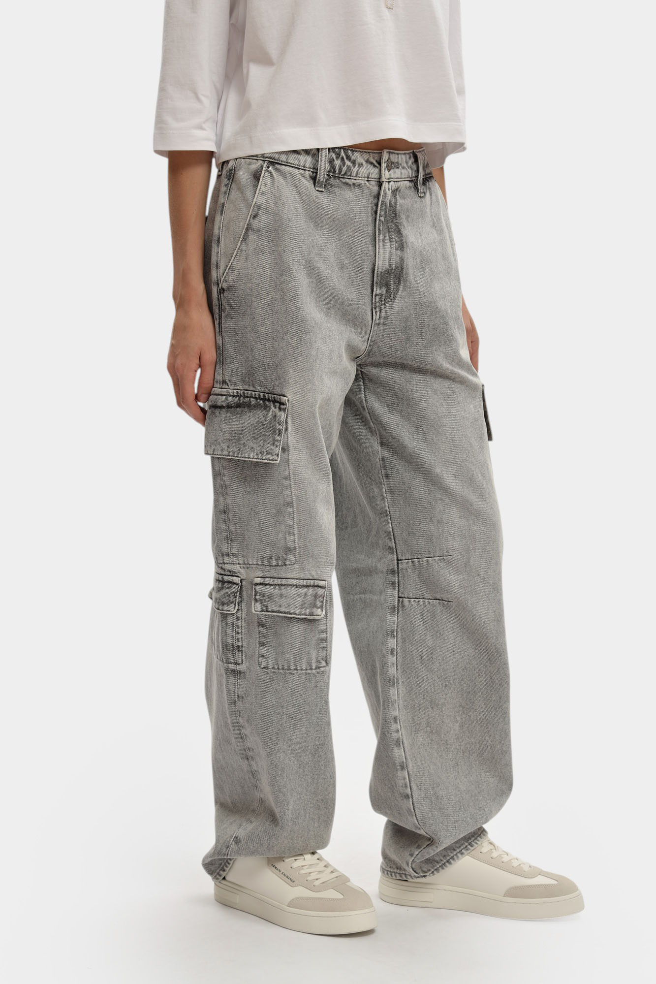 XW001396_AF16176 джинсы-мом armani exchange 