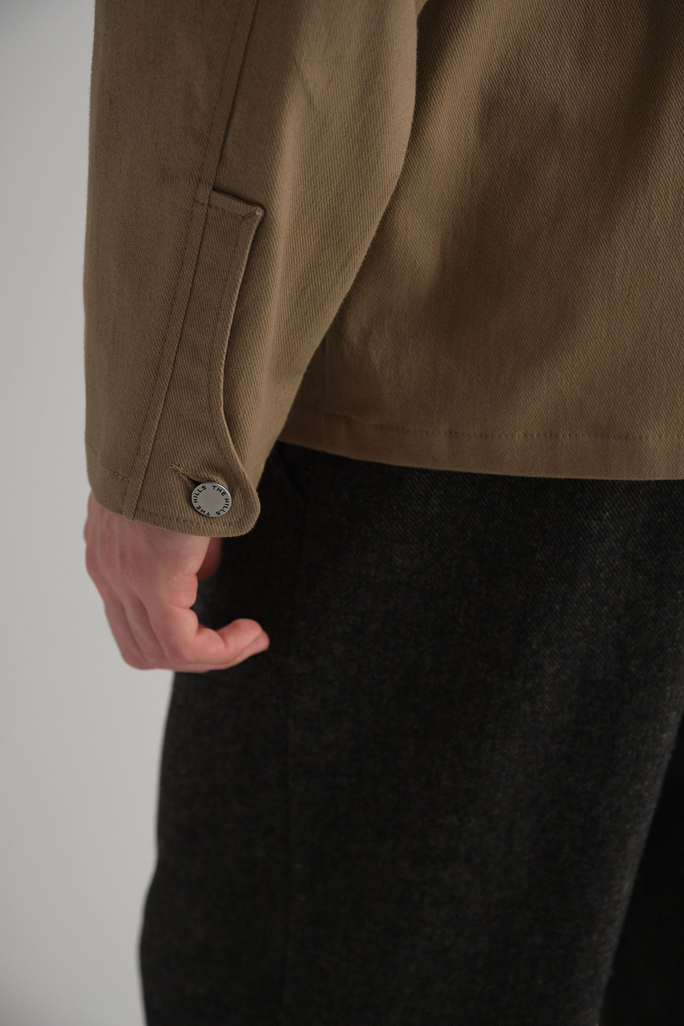 M-242-TH-56-0075 Рубашка д/р The Hills Бежевый