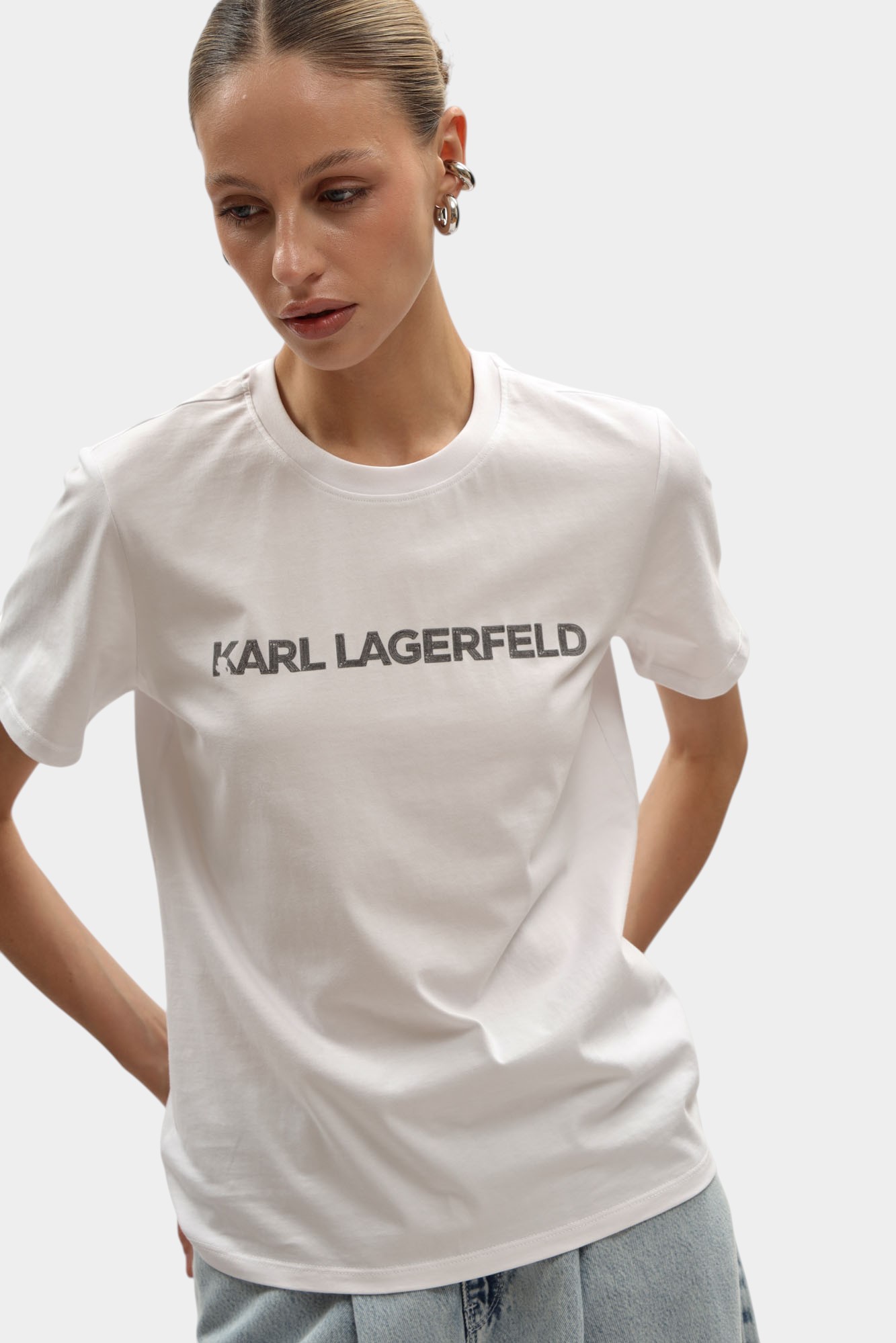 A3W17102 футболка karl lagerfeld