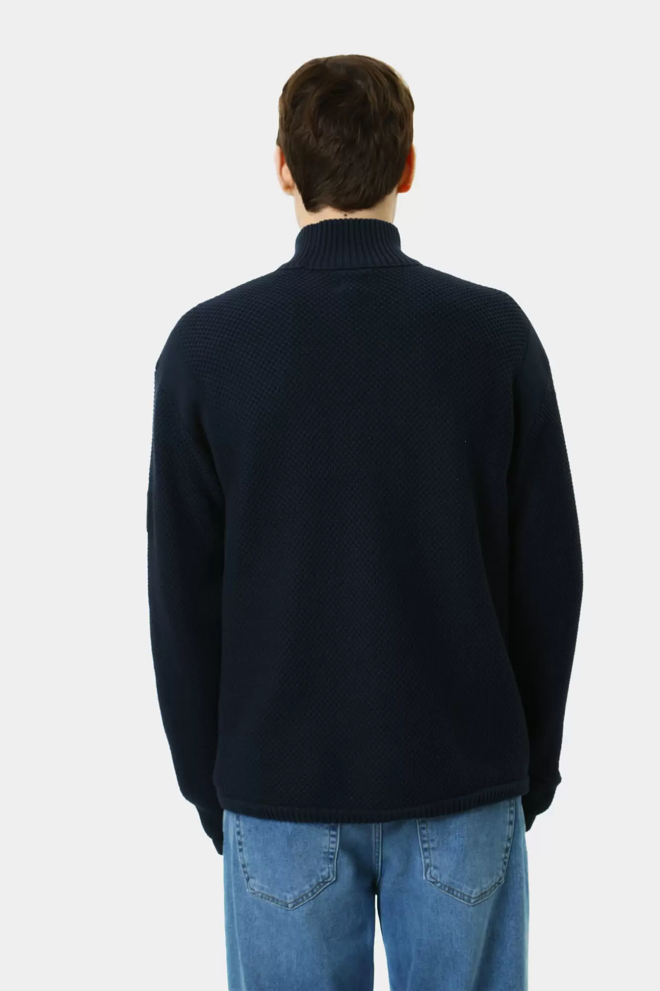 1015816 Джемпер Mustang Синий