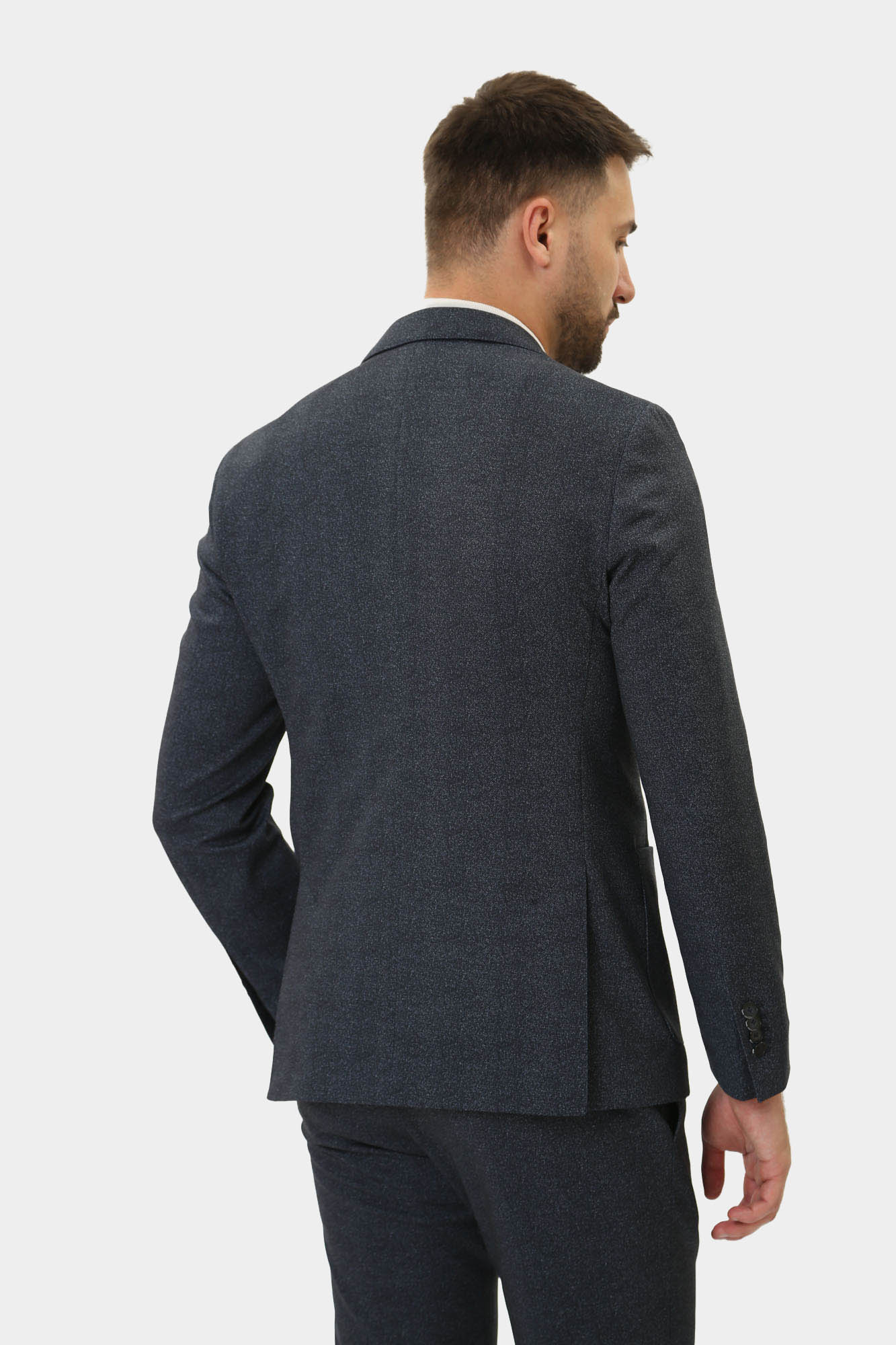 543006_155280 Пиджак классический Karl Lagerfeld Синий