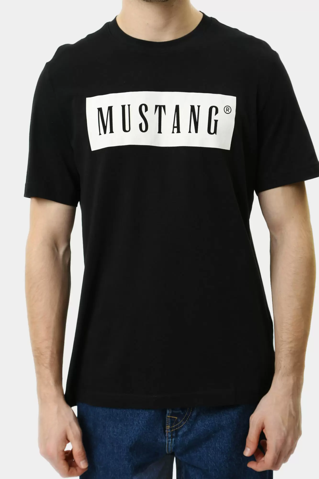 1014749 Футболка Mustang Черный