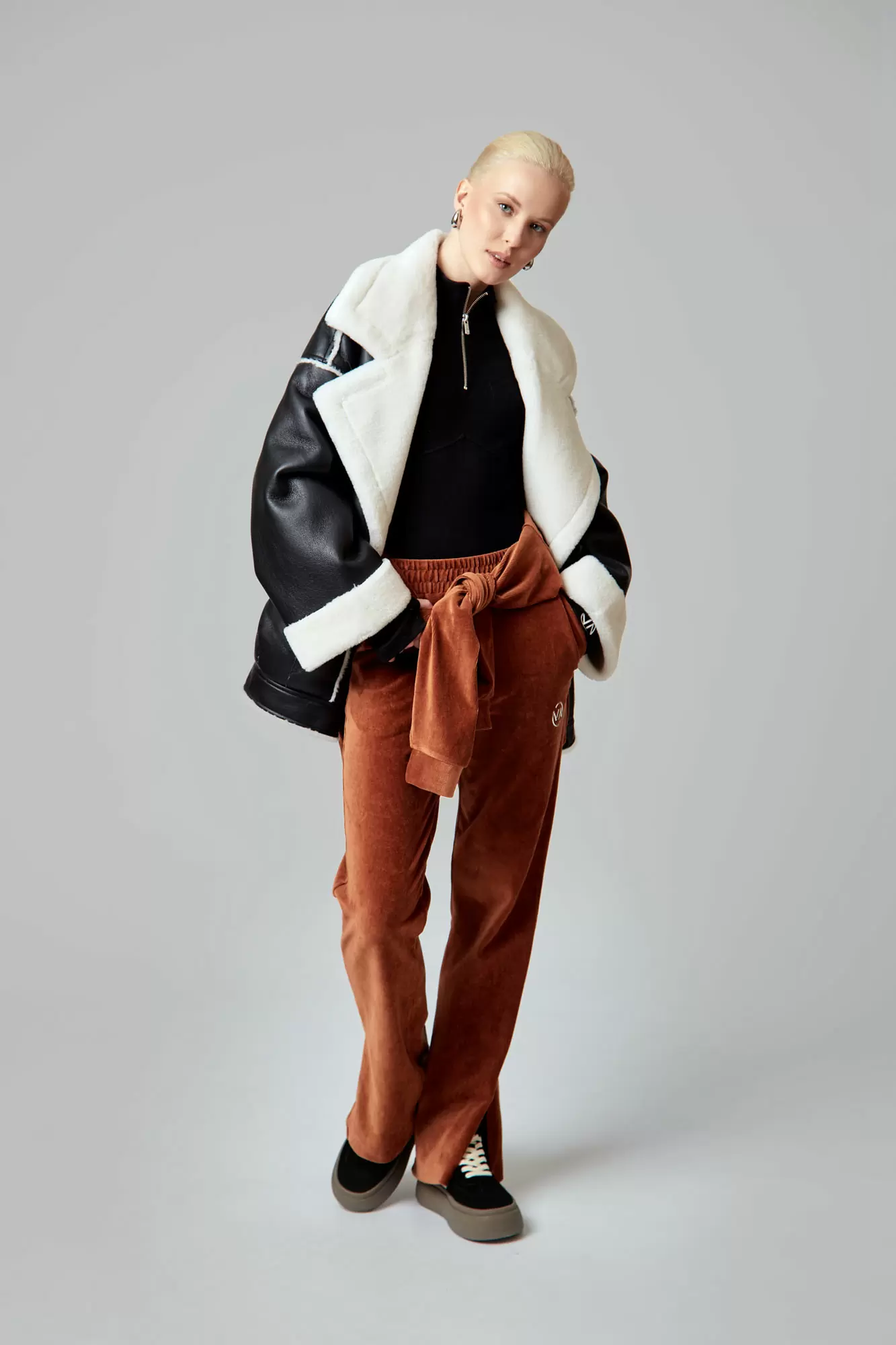 VW-PLO-2411 дубленка van mich 