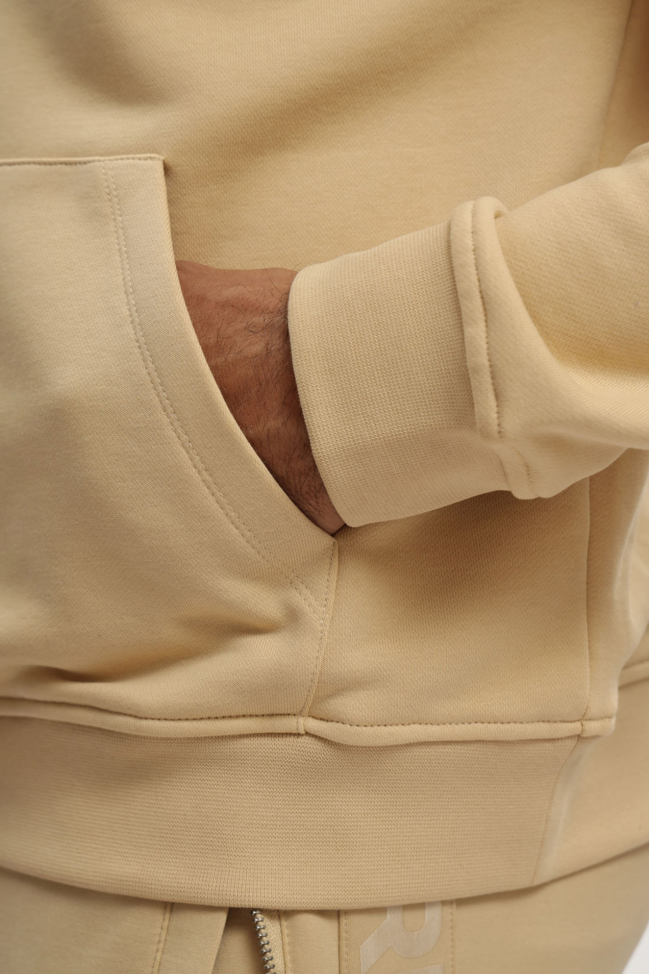 553910_705039 Худи Karl Lagerfeld Бежевый