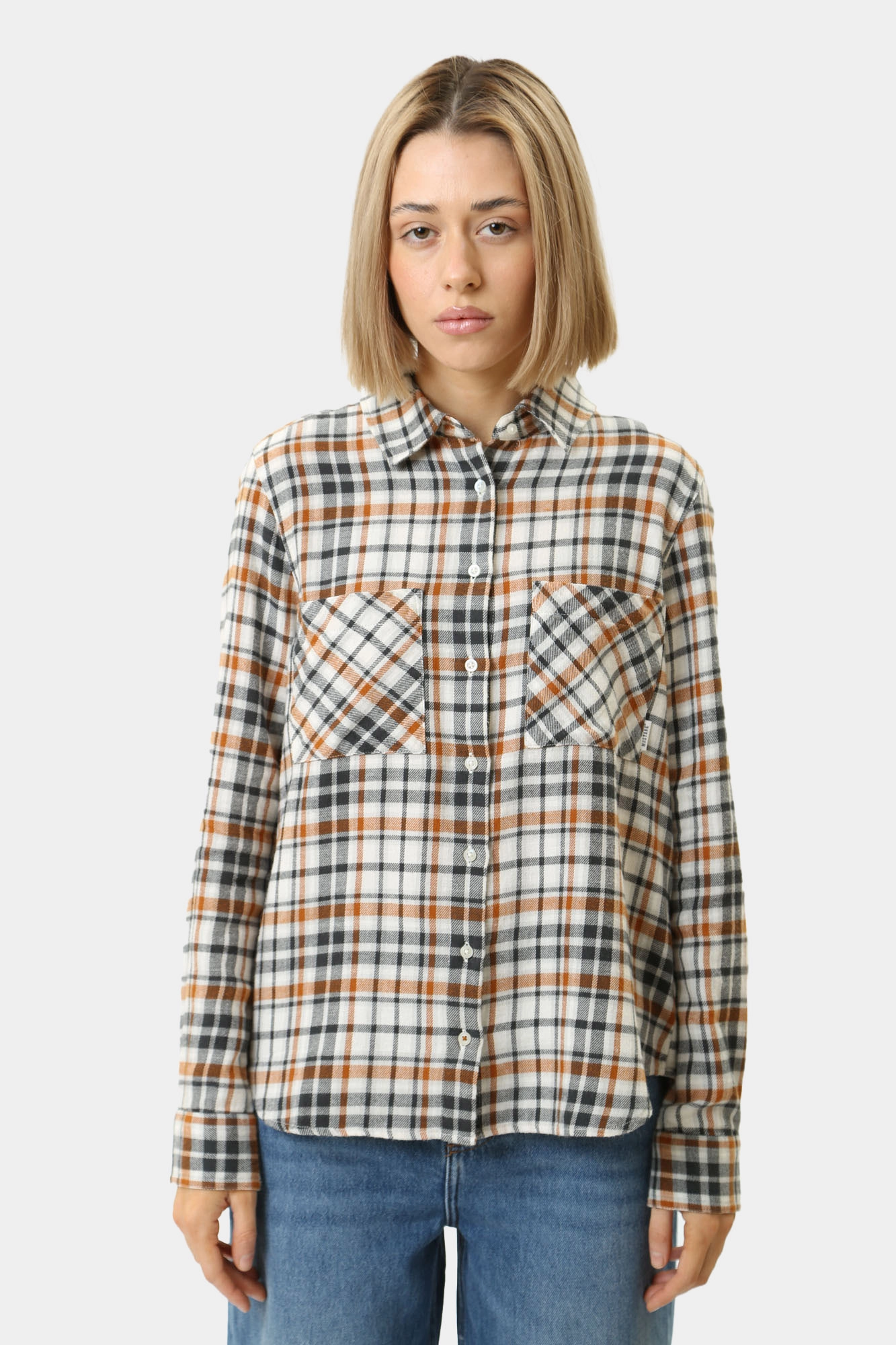 1015962 блузка д/р mustang 